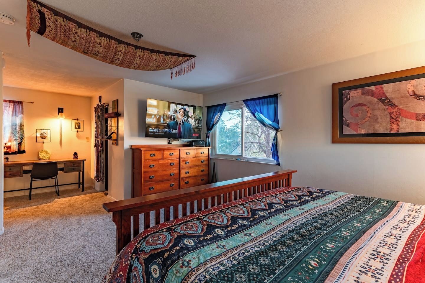 1 chambre, bureau, Wi-Fi gratuit, draps fournis