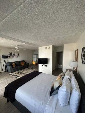 1 soveværelse, strygejern/strygebræt, Wi-Fi, sengetøj