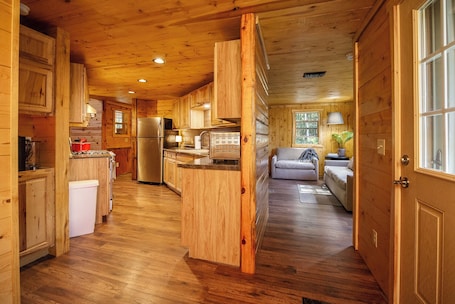 Interior. New Cottage in the Northwoods