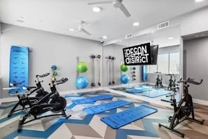 Fitnessbereich