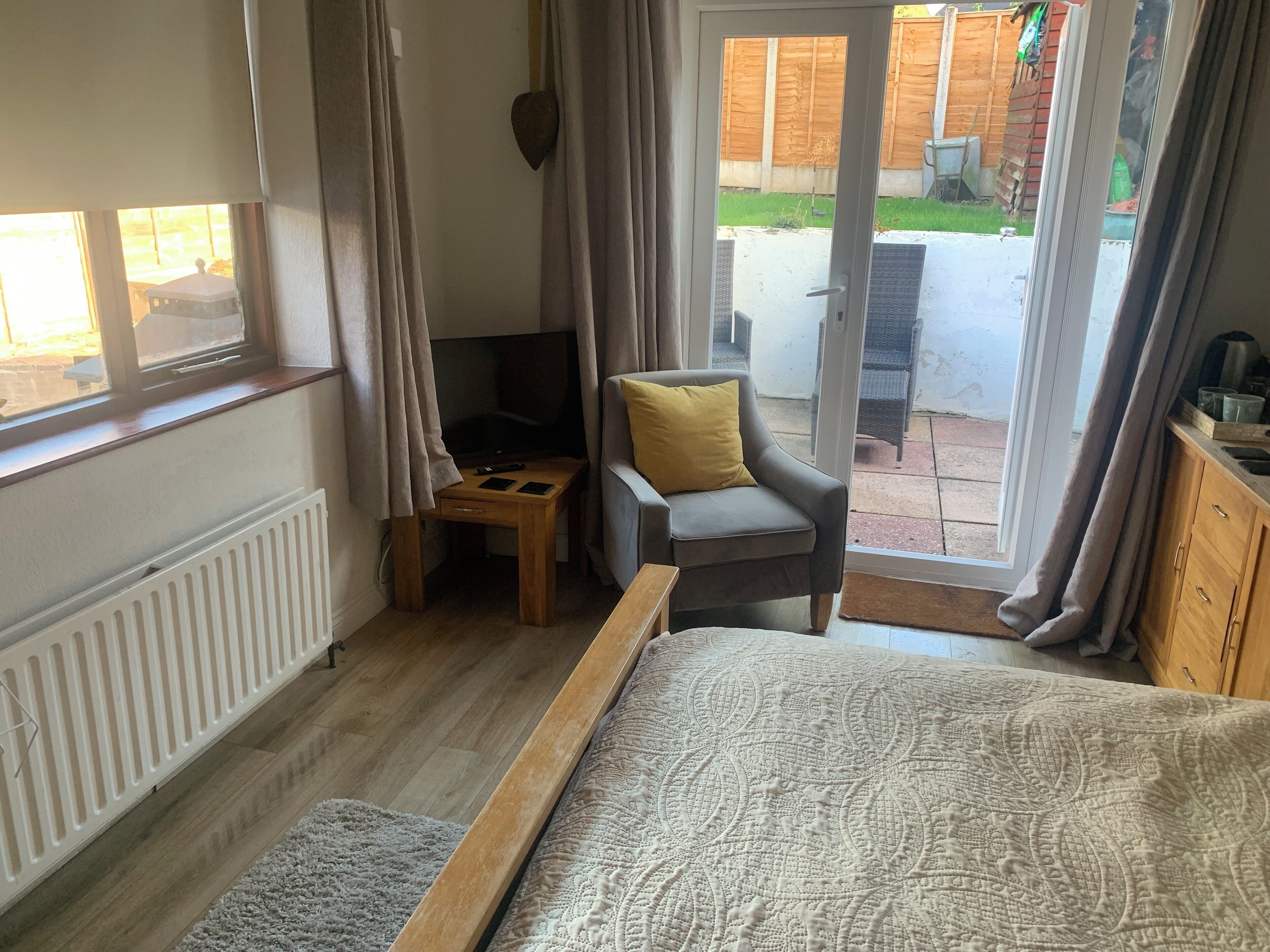 1 多间卧室、熨斗/熨衣板、免费 WiFi、床单