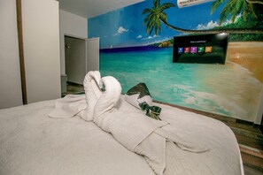 1 Schlafzimmer, kostenloses WLAN, Bettwäsche, Rollstuhlgeeignet