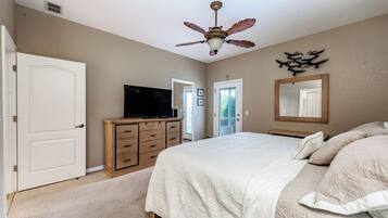 2 chambres, bureau, fer et planche à repasser, Wi-Fi gratuit