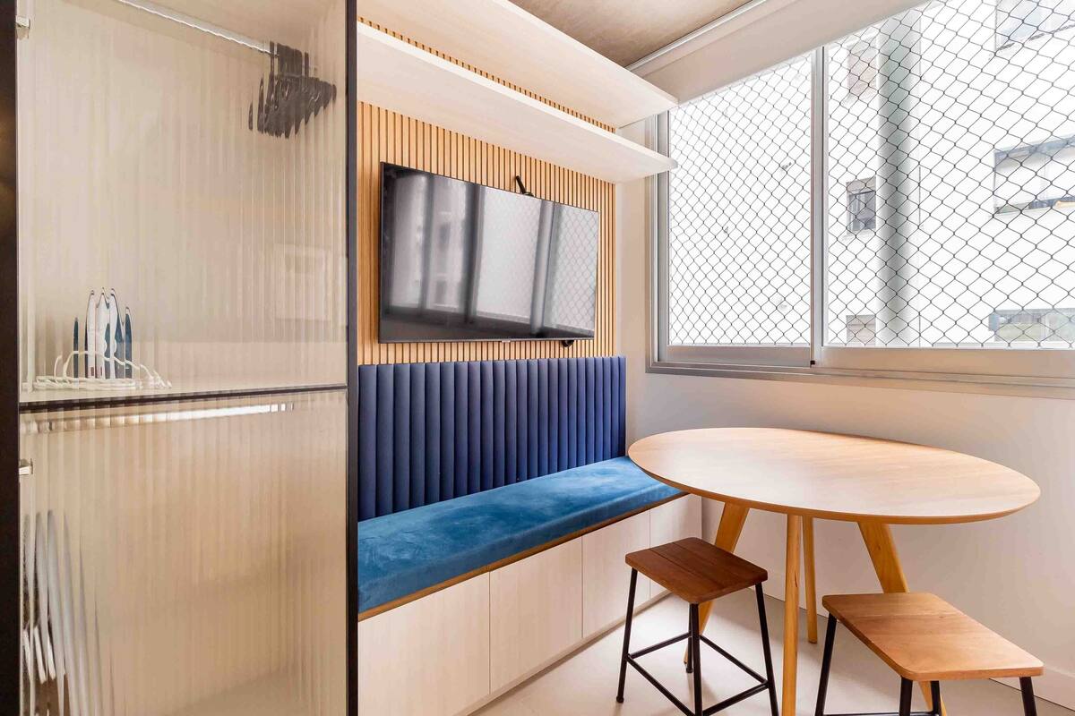 Estúdio clássico | Área de estar