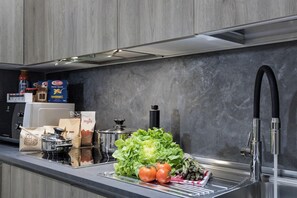 Private kitchen - Liberty -31 One-Bedroom Prestige Apartment (Luxembourg)