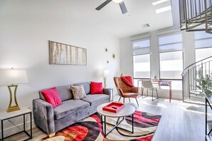 Departamento superior | 1 habitación, edredón y camas con efecto memoria 