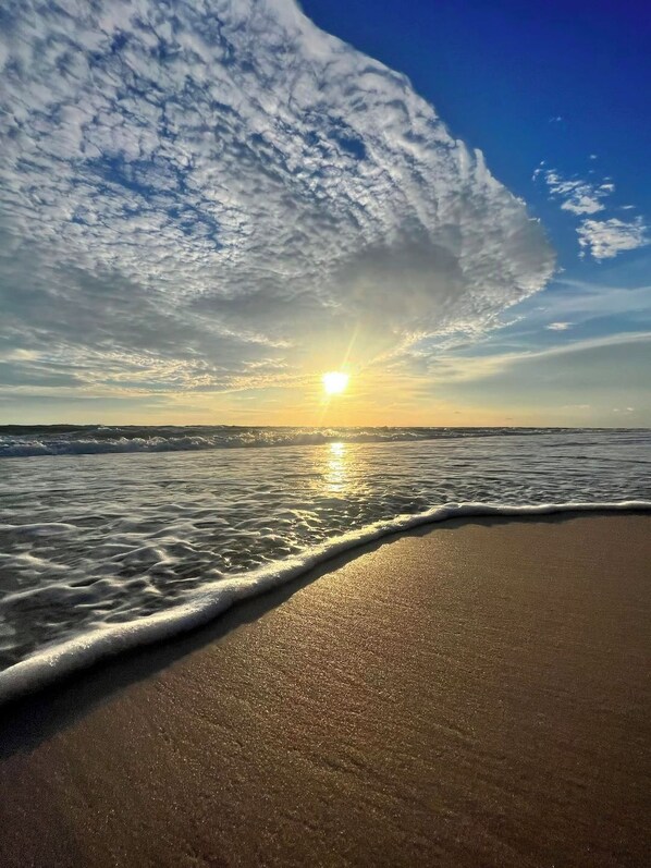 Liegestühle, Strandtücher