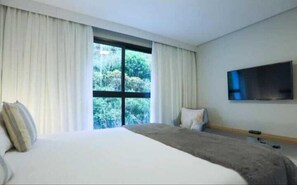 1 Schlafzimmer, Zimmersafe, Verdunkelungsvorhänge