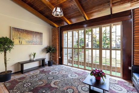 Sala de estar en el lobby