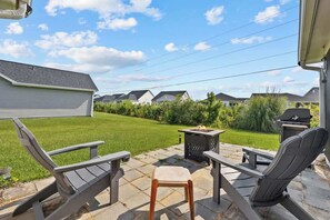 Terrace/patio - Greenway Getaway 3BR Cottage (Myrtle Beach)