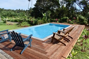 Outdoor pool - Kani Darling (Rarotonga)