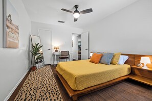 2 chambres, fer et planche à repasser, Wi-Fi, literie fournie