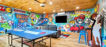 Mountain View Chalet with Hot Tub and Game Room