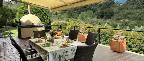 Restauration en plein air