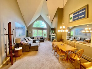 Smart-TV, peis og stereoanlegg