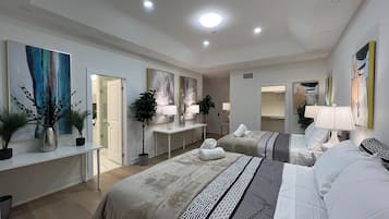 7 bedrooms, iron/ironing board, WiFi, bed sheets