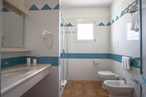 Shower, hair dryer