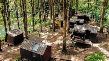 Façade de l’hébergement