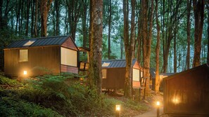 Cabaña Deluxe | 1 habitación, wifi gratis y ropa de cama