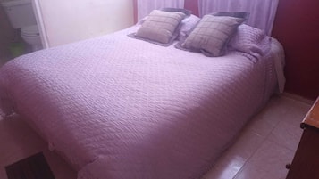 3 bedrooms, hypo-allergenic bedding, down duvets, individually decorated