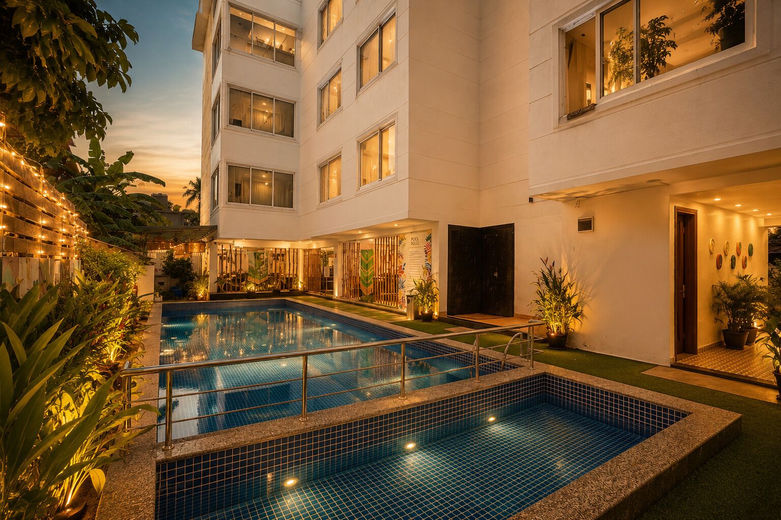 Outdoor pool