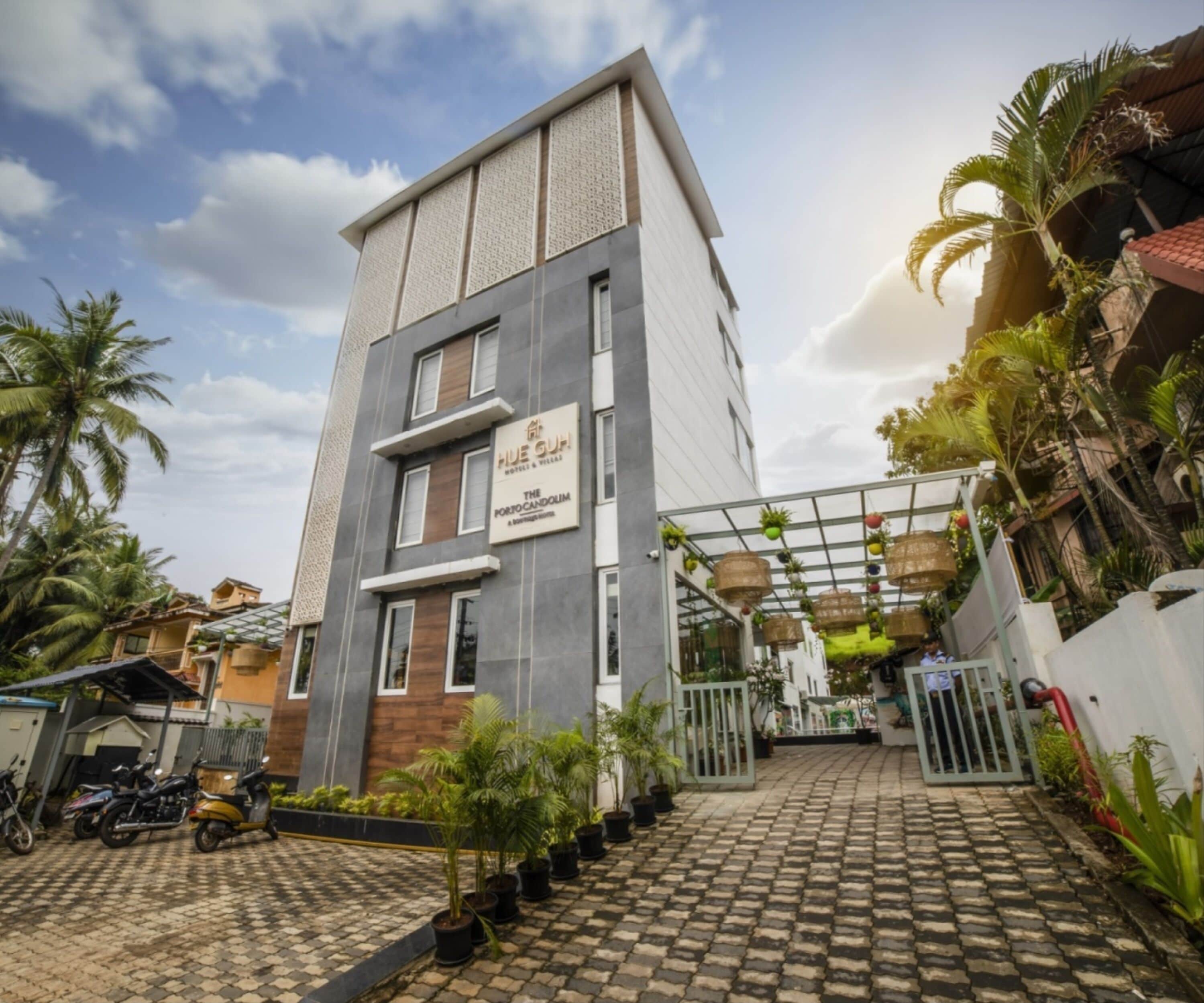 Entrada de l'allotjament