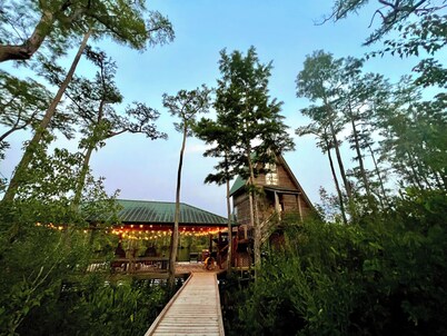 Secluded cabin on the water with jetski, hottub & kayak! Pets OK & early checkin