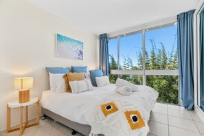 2 slaapkamers, een strijkplank/strijkijzer, wifi, beddengoed