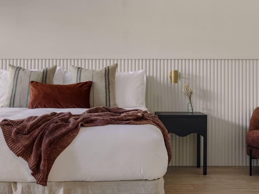 Premium bedding, pillow-top beds, free WiFi, bed sheets