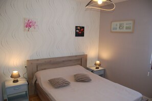 2 chambres, fer et planche à repasser, Wi-Fi