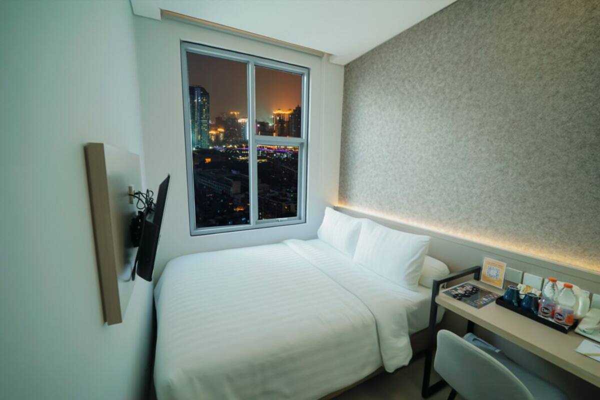 이코노미룸 (Little Rock Double Bed) | 객실 내 금고, 방음 설비, 다리미/다리미판, 무료 WiFi