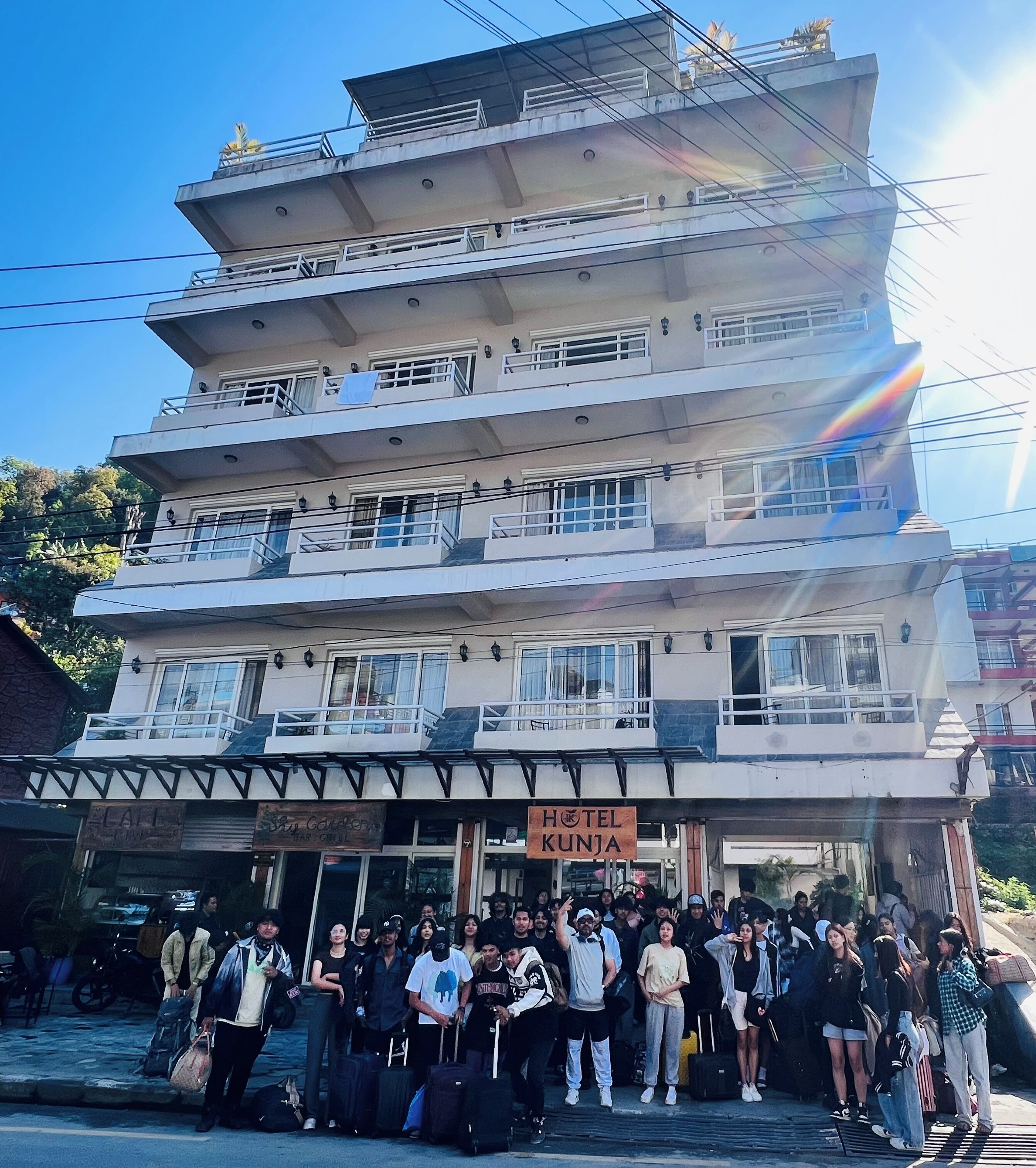 住宿正面