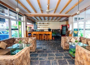 Zona de estar del vestíbulo