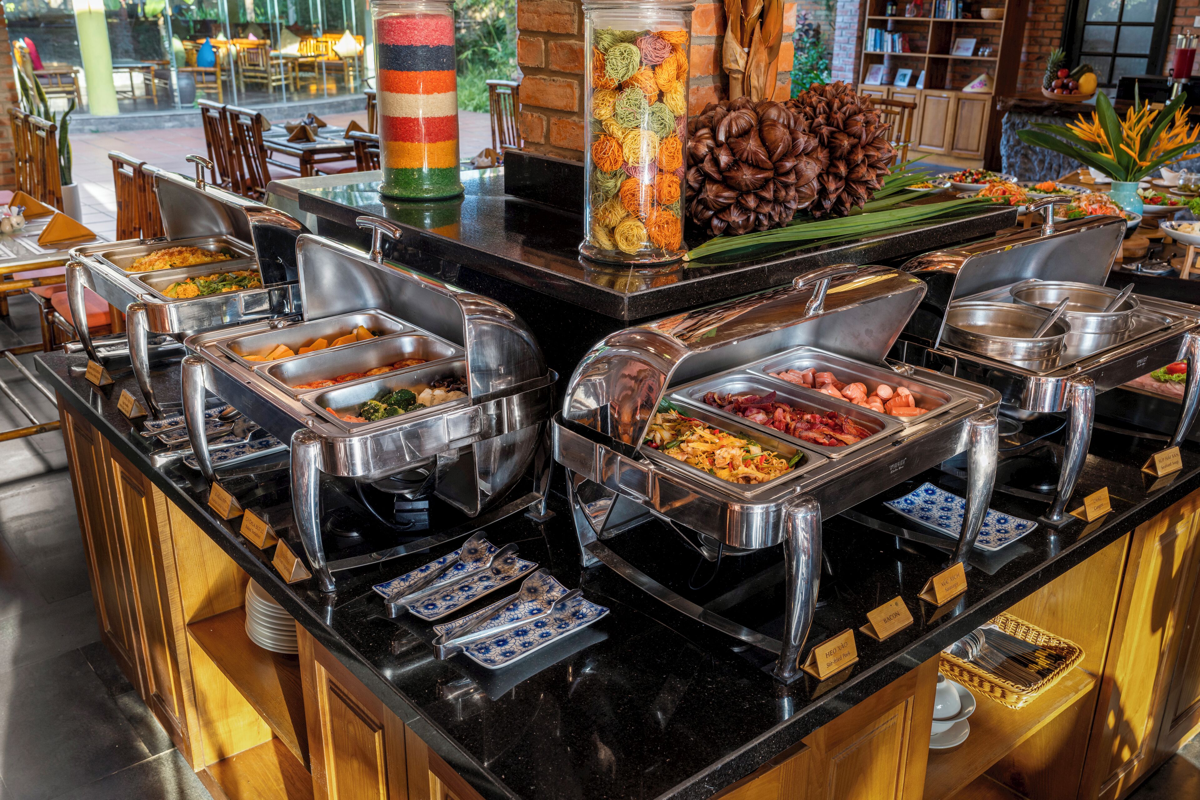 Tägliches inbegriffenes Frühstücksbuffet