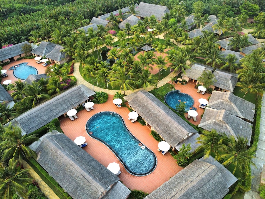 Voorkant van accommodatie