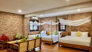 Vietnamese Style Family Bungalow | 2 bedrooms, minibar, in-room safe, free WiFi