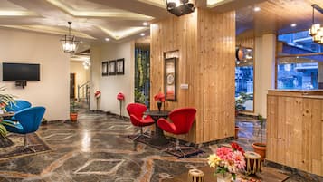 Sala de estar en el lobby