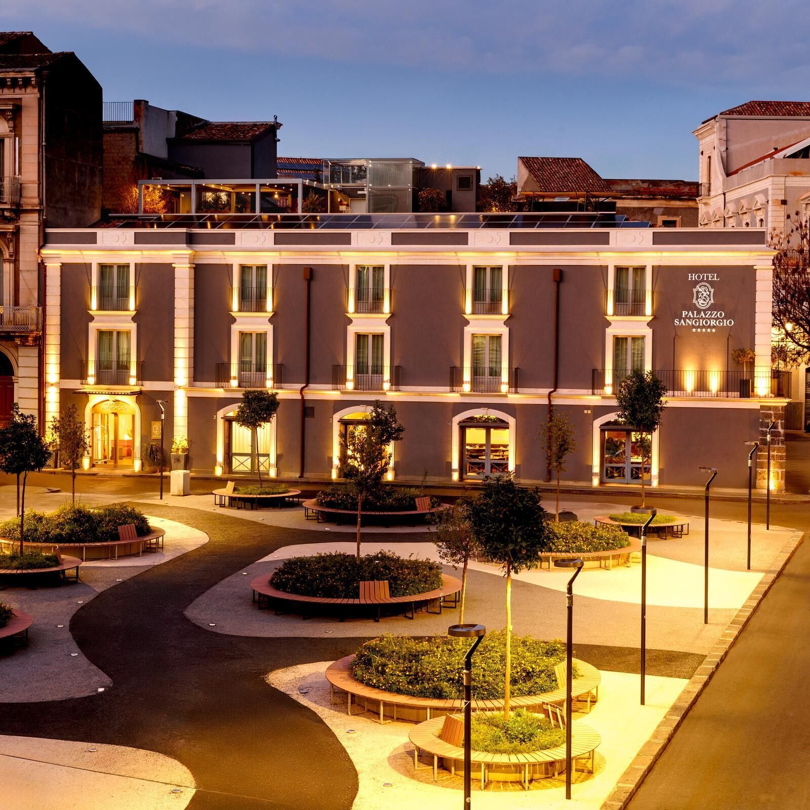 Façade de l’hébergement