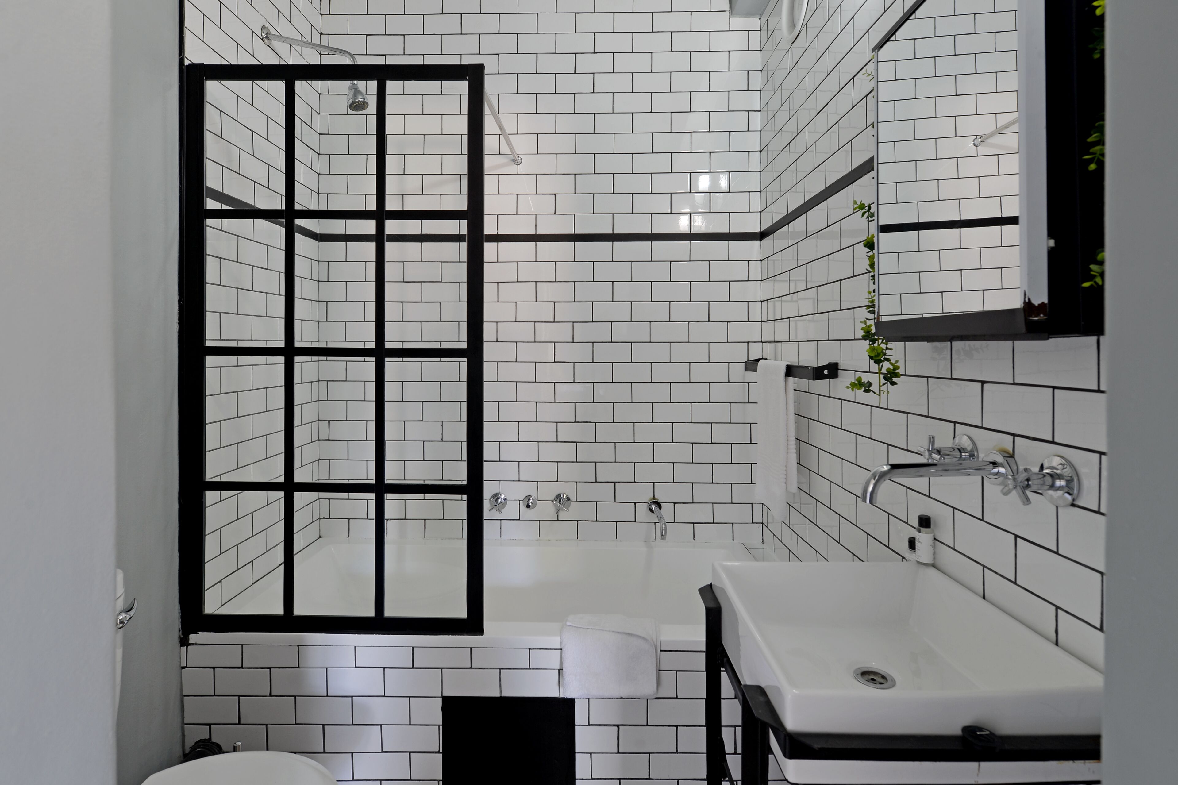Monolocale Standard | Bagno | Asciugacapelli, asciugamani, sapone, shampoo