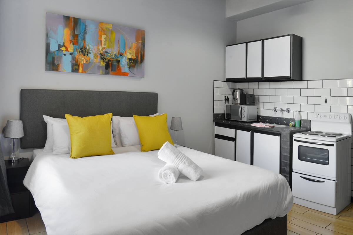 Standard Double Room | Laptop workspace, blackout drapes, iron/ironing board (on request)