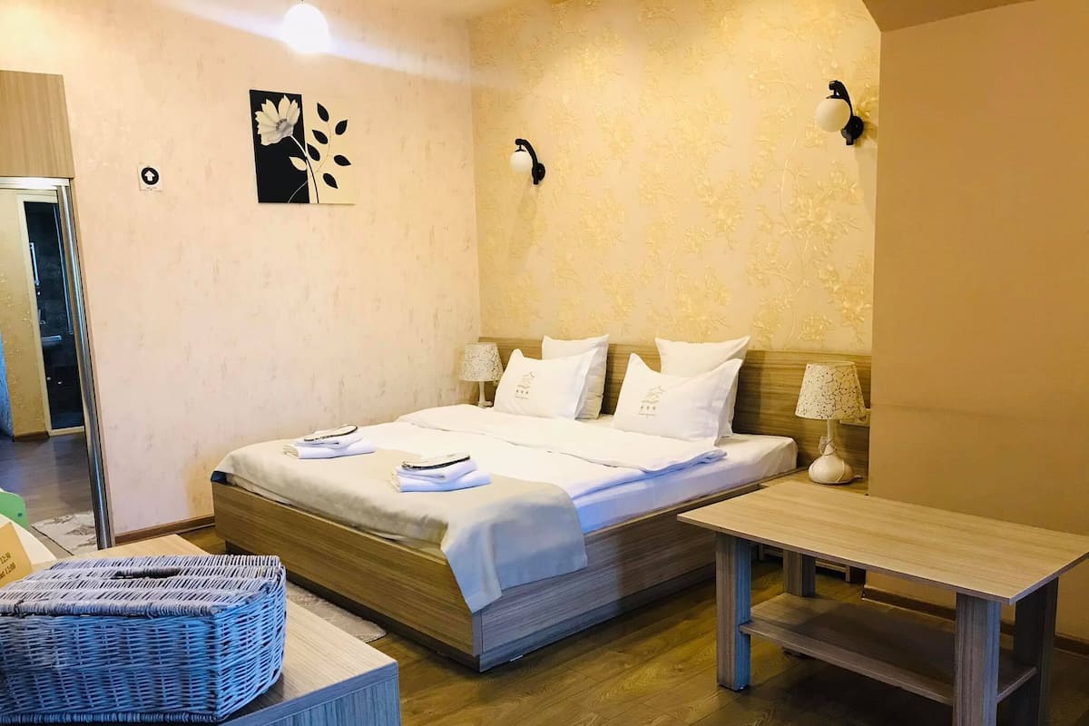 Habitación Deluxe | 1 dormitorio, caja fuerte, sistema de insonorización y wifi gratis