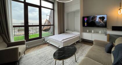 Fully Furnished Apartment in the heart of the city with an Amazing view