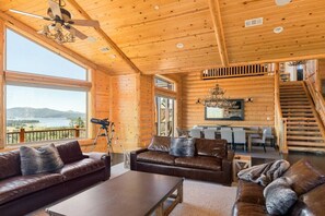 Smart TV, fireplace, printers