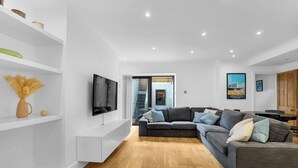 Apartment (2 Bedrooms) | Living area | 40-inch TV with digital channels - Kemptown Coastal By My Getaways (Brighton)