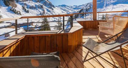 Chalet Haut de Gamme Ă  Avoriaz - 11 Pers, Ski-in/Ski-out, Sauna, Terrasses Panoramiques, Service Premium