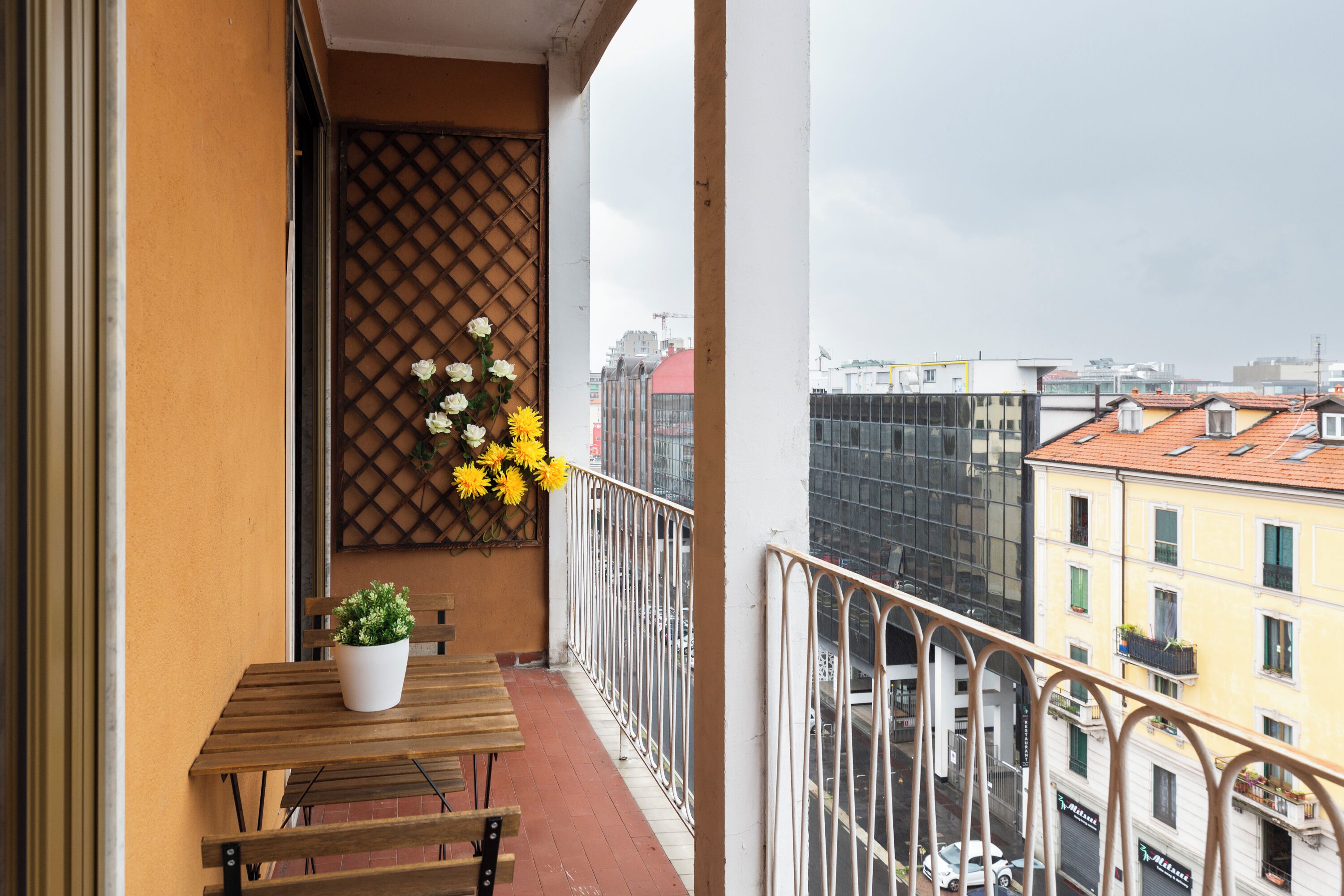 Panorama-lejlighed | Balkon