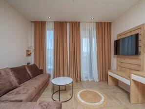 Comfort Apartment | Living area - Hotel Diman (Bar)
