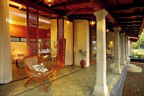 Façade de l’hébergement