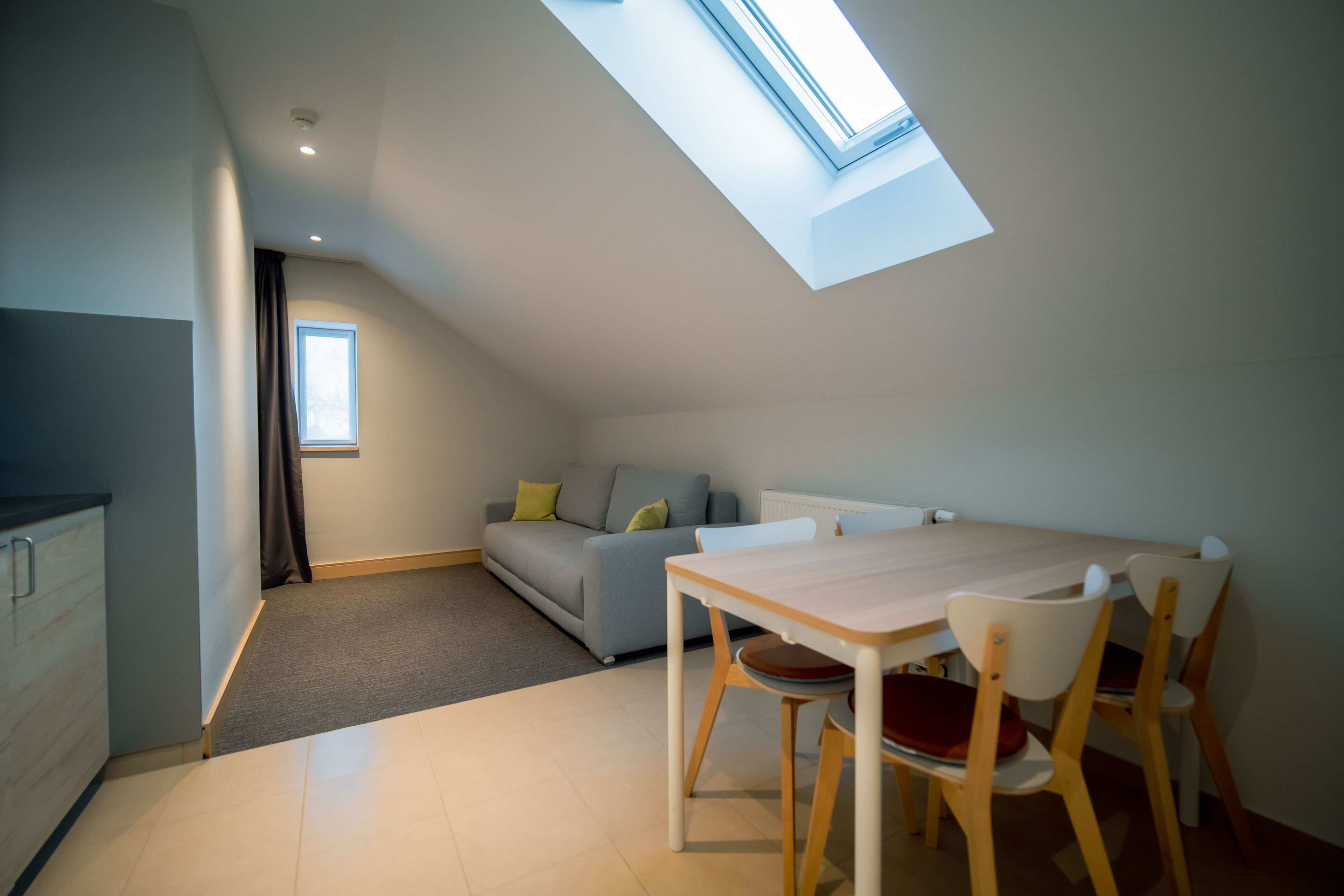 Traditional Apartment | In-room safe, desk, laptop workspace, soundproofing