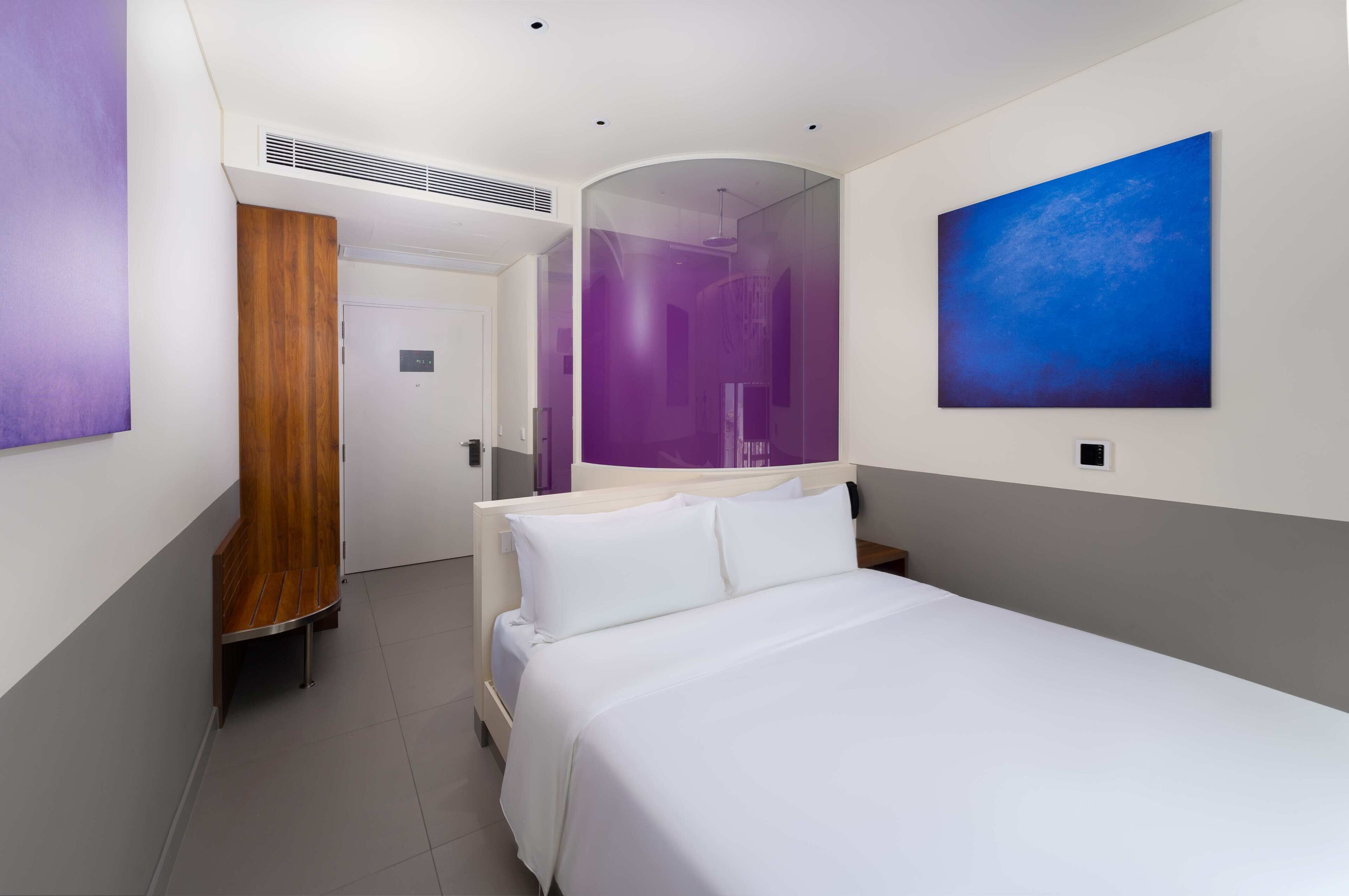 Premium bedding, down duvets, memory-foam beds, minibar